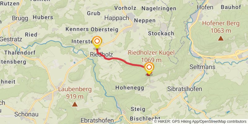 Wasserläufer - Route alt 3 Map