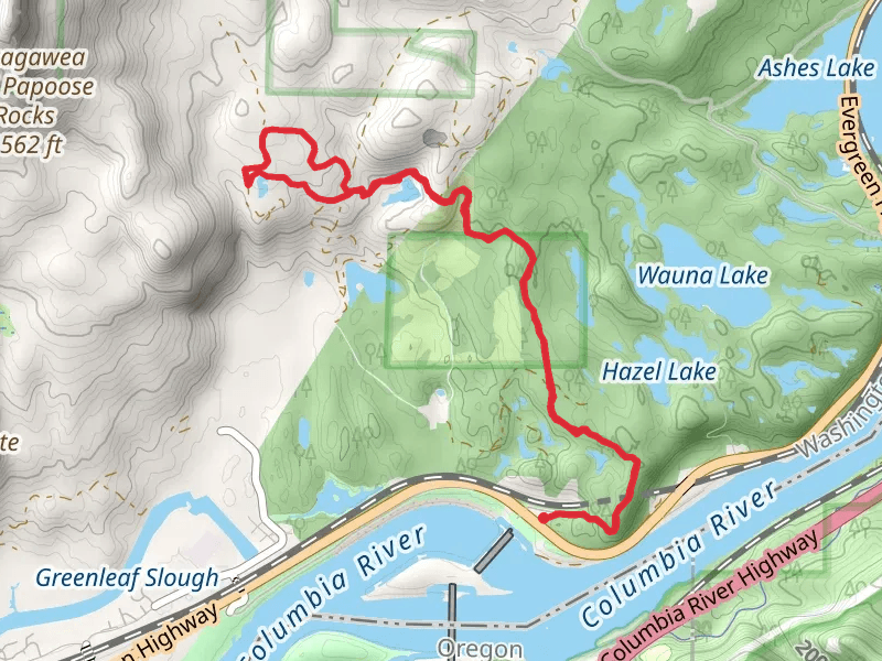 Tamanous, Gillette Lake and Greenleaf Pond Loop Trail