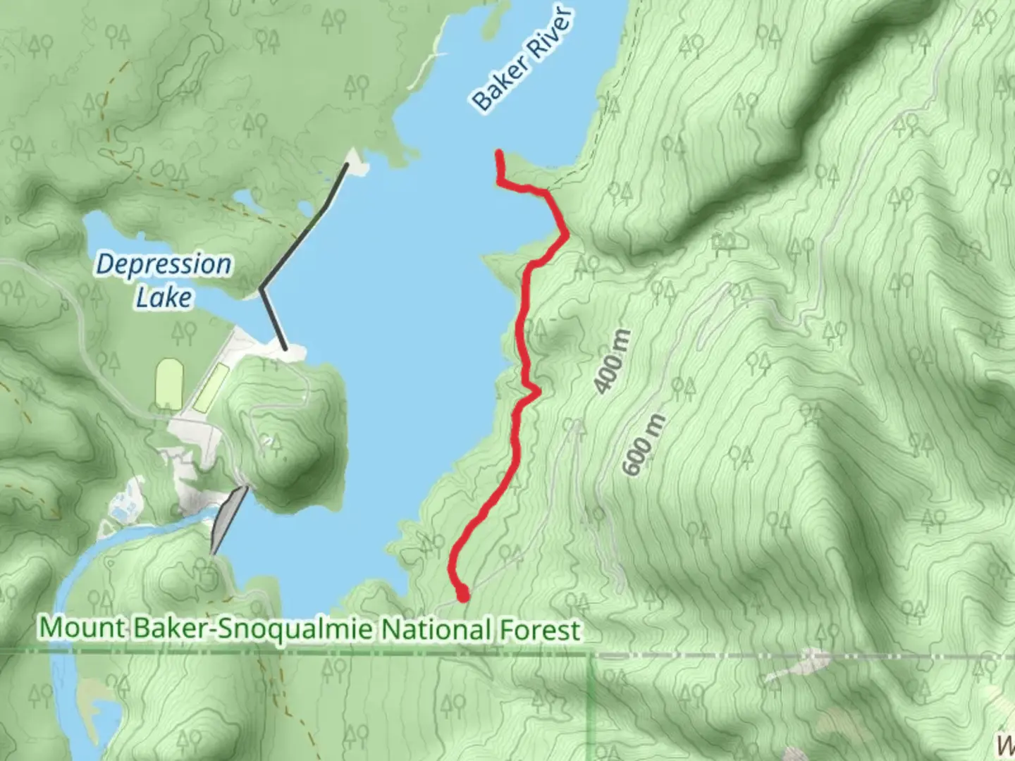 An image depicting the trail Anderson Point Trail and its surrounding area.