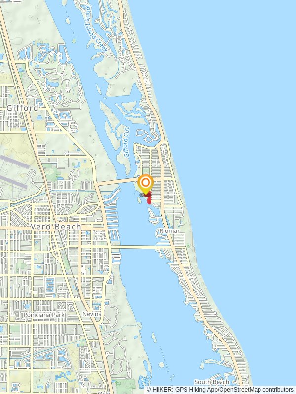 Riverside South Park Walk mobile static map