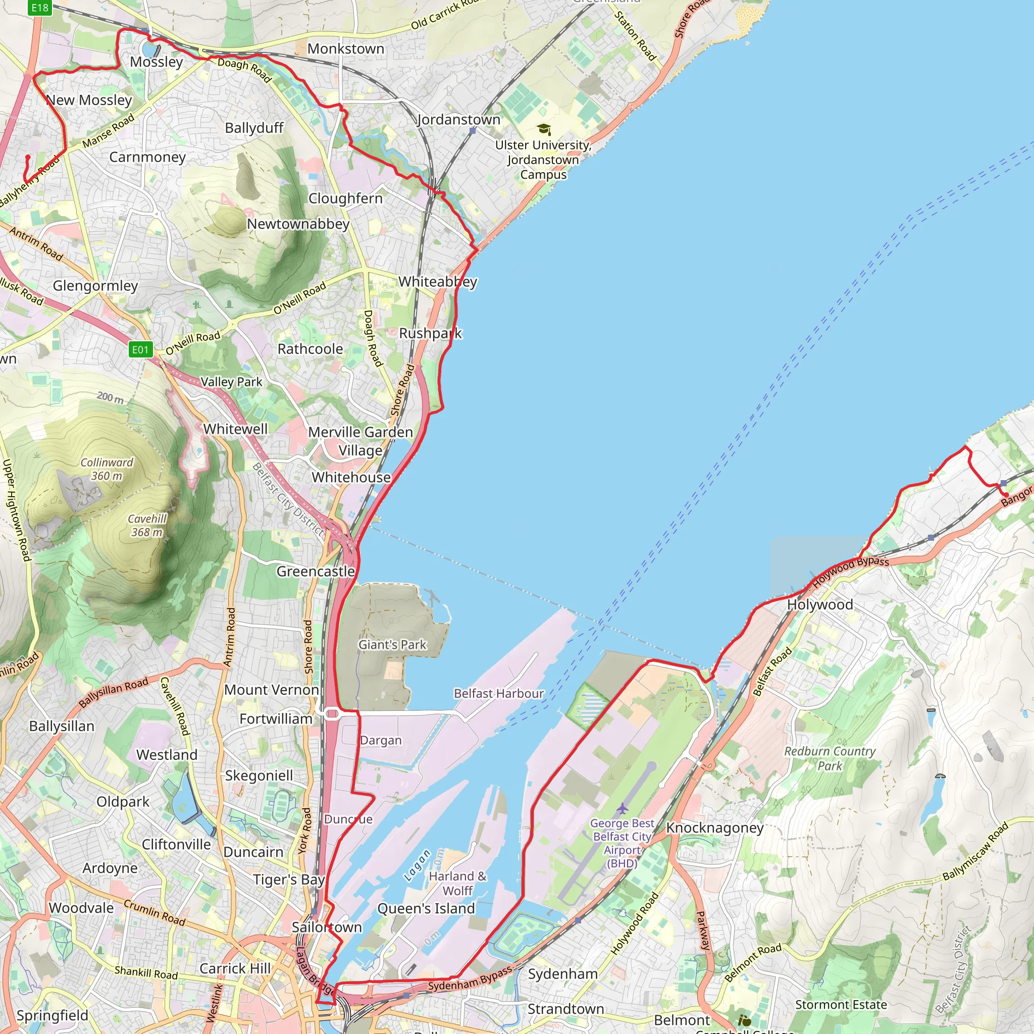 Home to Cultra mobile static map