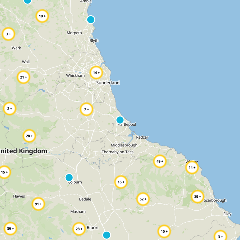 Hartlepool Static Map