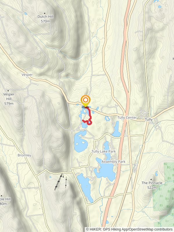 Tracy Lake Trail from Gatehouse Pond