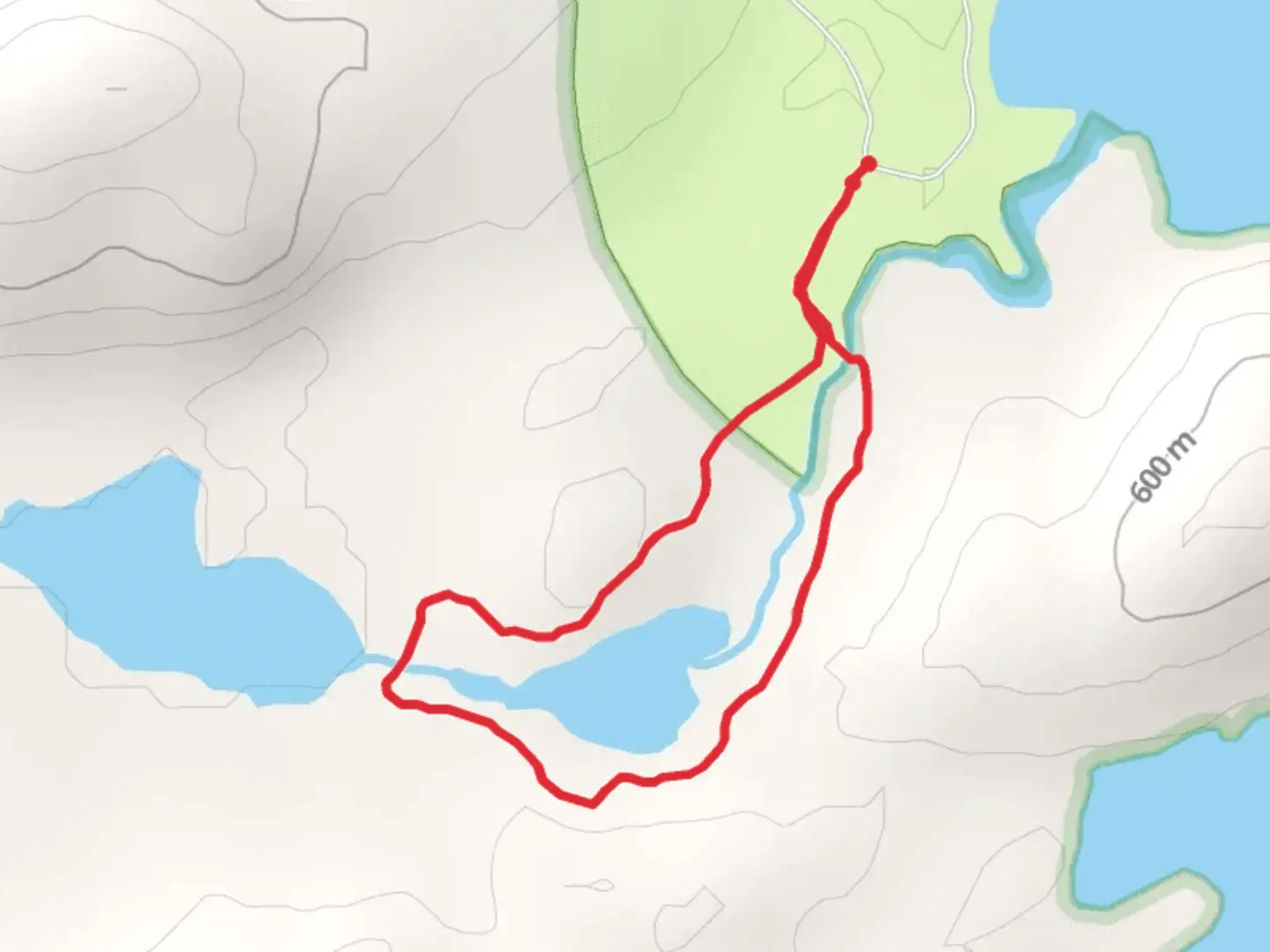An image depicting the trail Old Dam Trail Loop and its surrounding area.