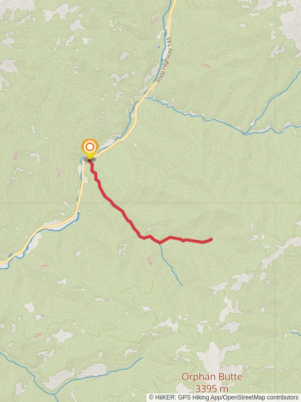 Ryman Creek via Lower Ryman Trail