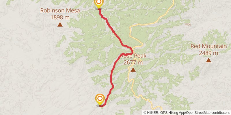 Eagle National Recreation Trail stage 2 Map