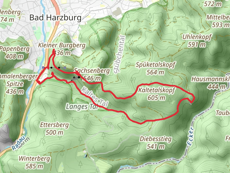 Baumwipfelpfad Harz via Kaiserweg