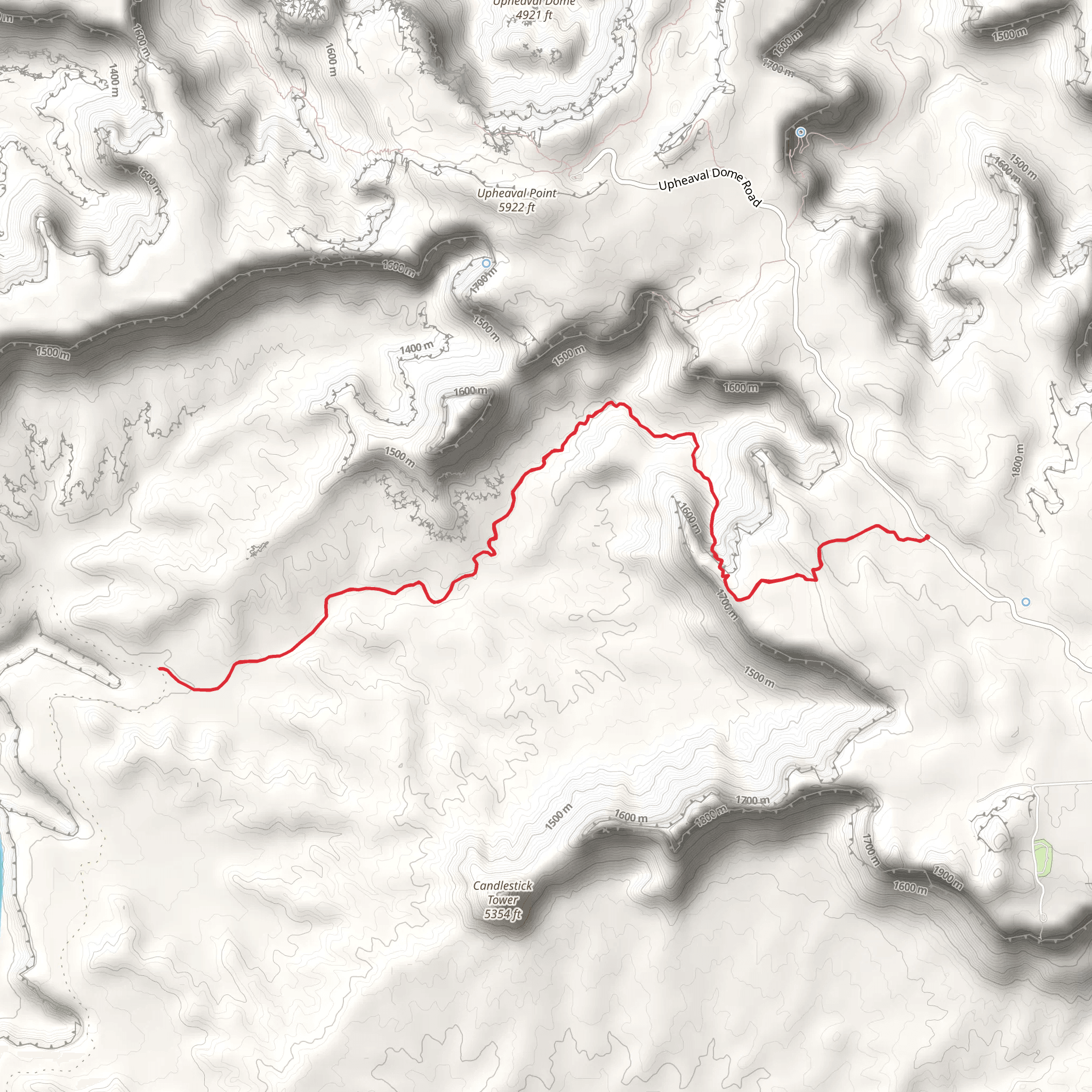 Wilhite Trail mobile static map