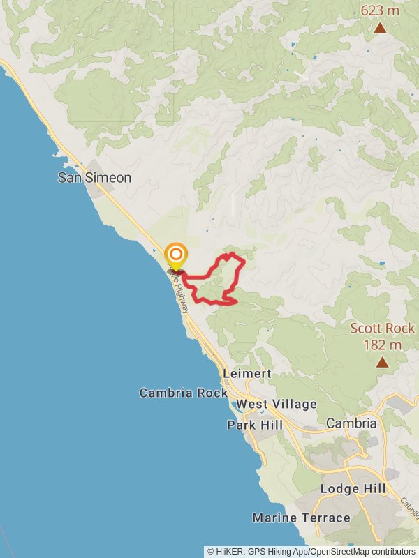 Hearst San Simeon State Park Loop