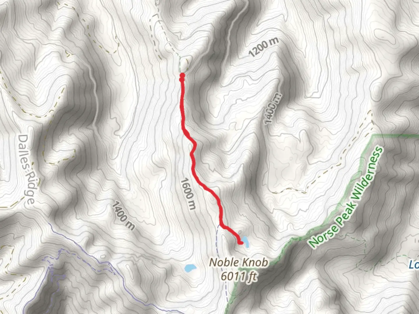 An image depicting the trail George Lake Trail and its surrounding area.