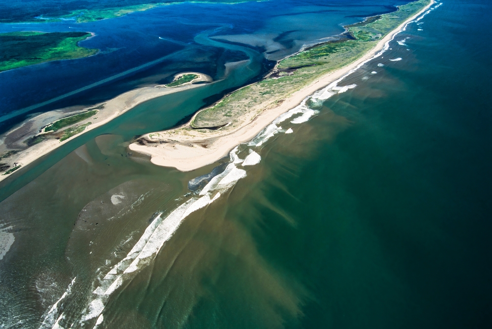 An image depicting the trail Kouchibouguac National Park of Canada and its surrounding area.