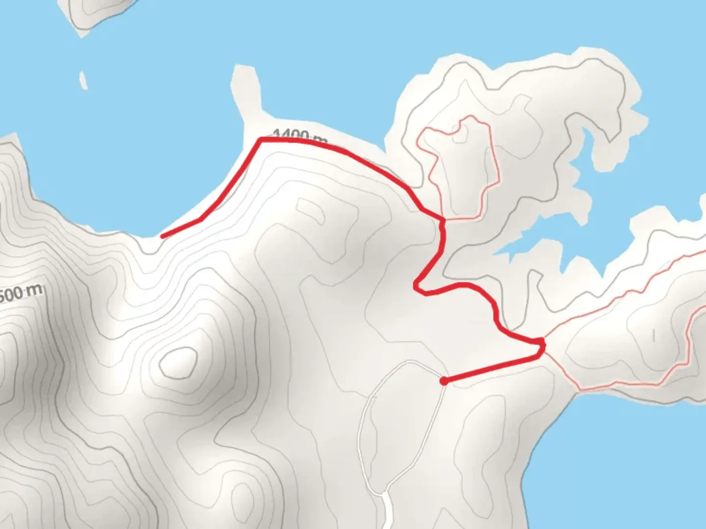An image depicting the trail Osprey Trail - Pactola Lake and its surrounding area.