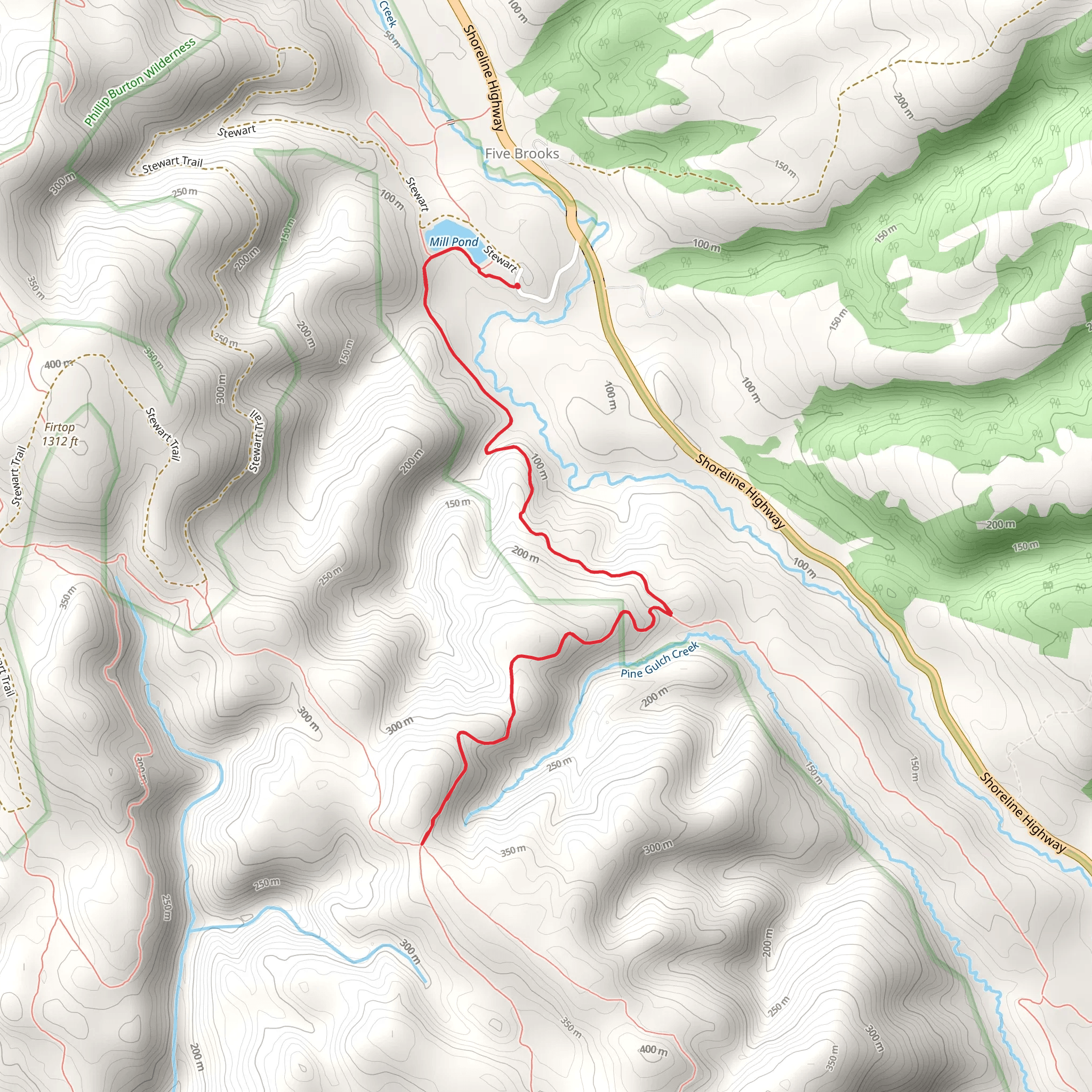 Bolema Trail via ADT mobile static map
