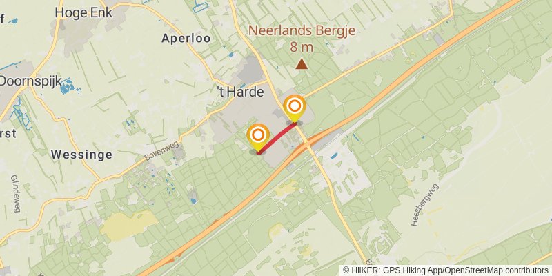 Westerborkpad alt 4 Map