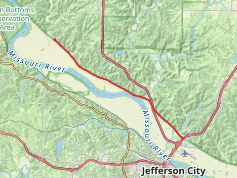 North Jefferson to Hartsburg via ADT