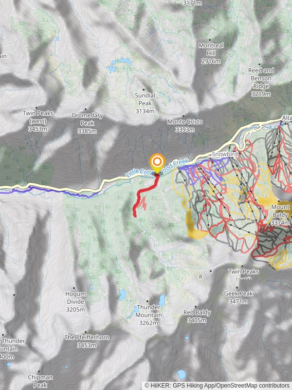 Gloria Falls via White Pine Trail