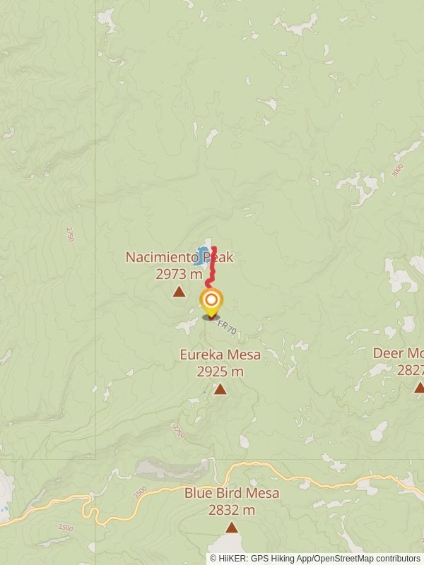 San Gregorio Reservoir and Clear Creek via Las Vacas Trail
