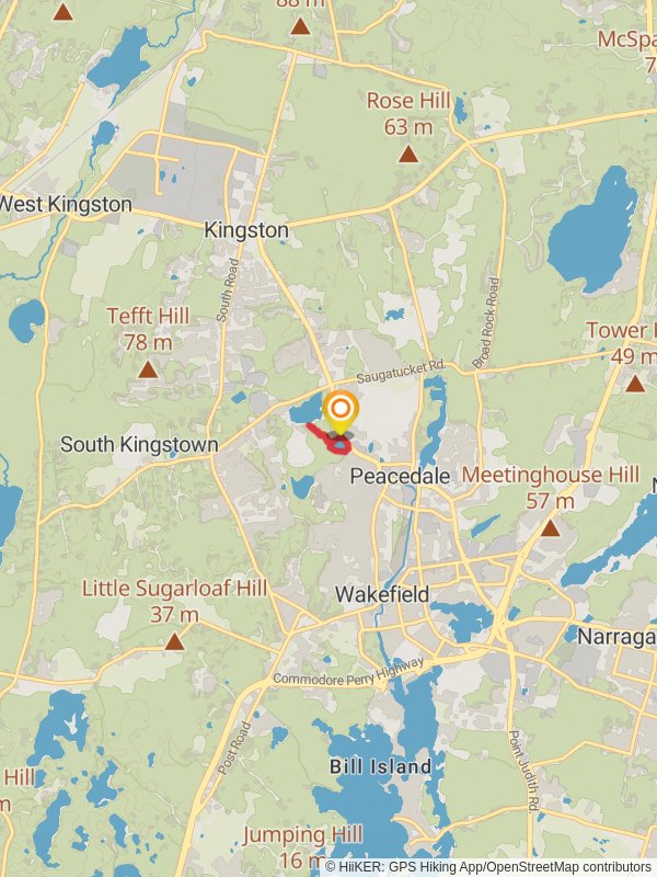 Rocky Brook Reservoir - Tri Pond Park Loop Trail