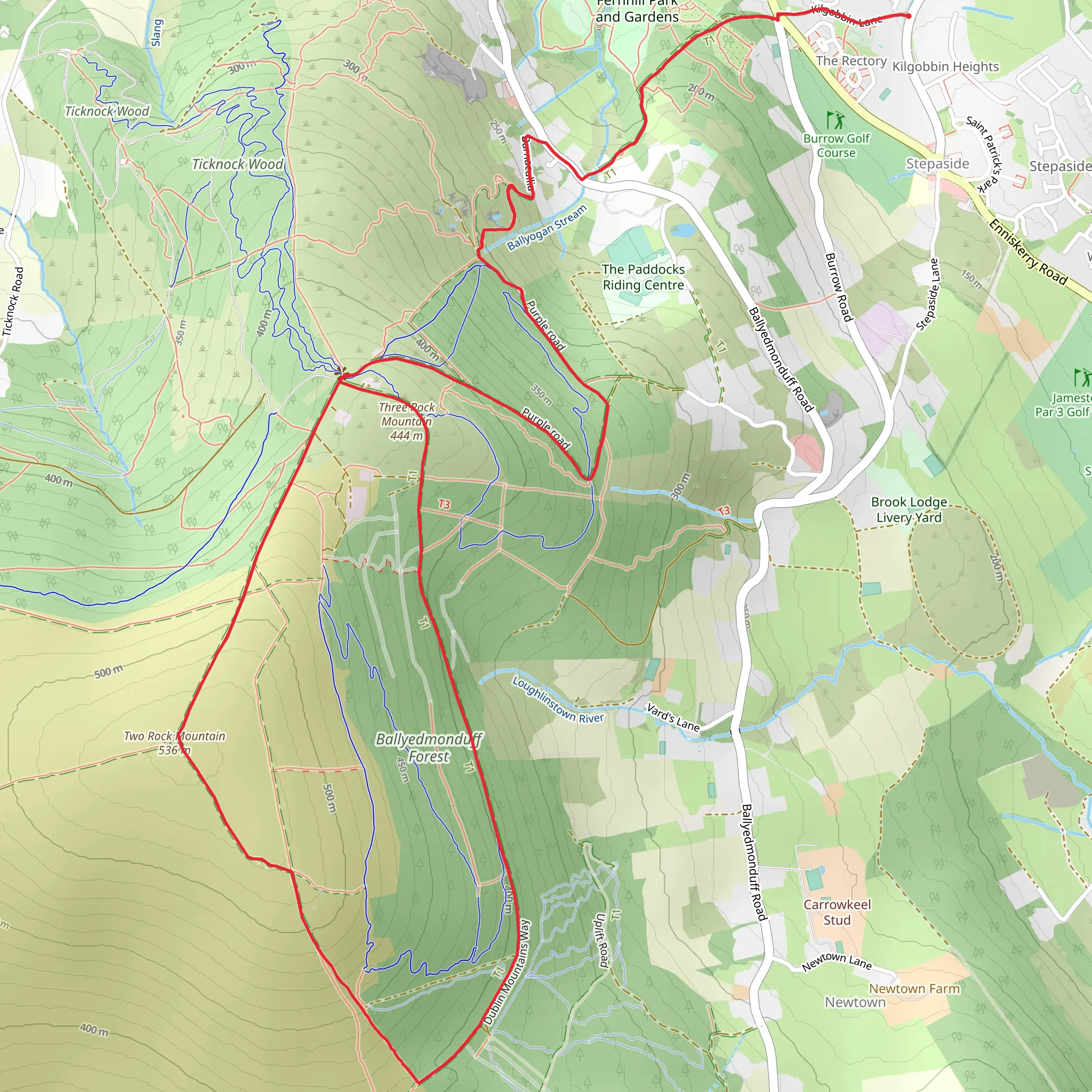 Ticknock - Public Transport mobile static map
