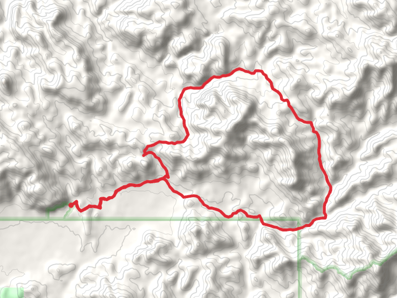 Miners Summit and Herman Mountain via Red Tanks Trail