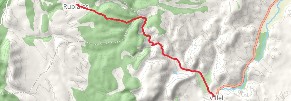 GR 10 Valencia - Portugal - Aragón stage 6 Map