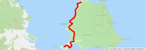 Point Lesueur Walk stage 2 Map