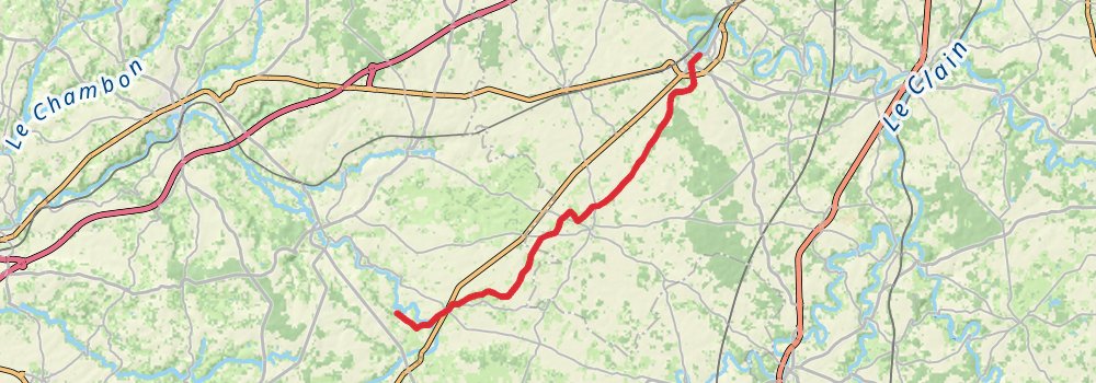 GR 655 Via Turonensis stage 47 Map
