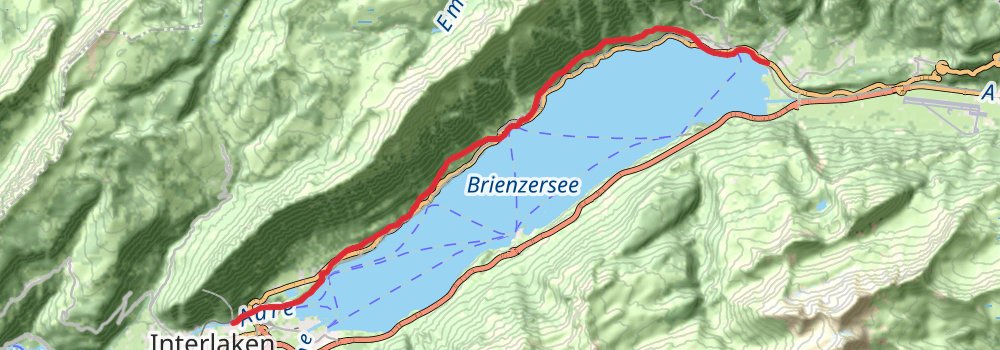 Camino Konstanz-Geneva stage 12 Map