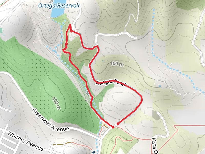 Reservoir Trail and Hunt Drive Loop