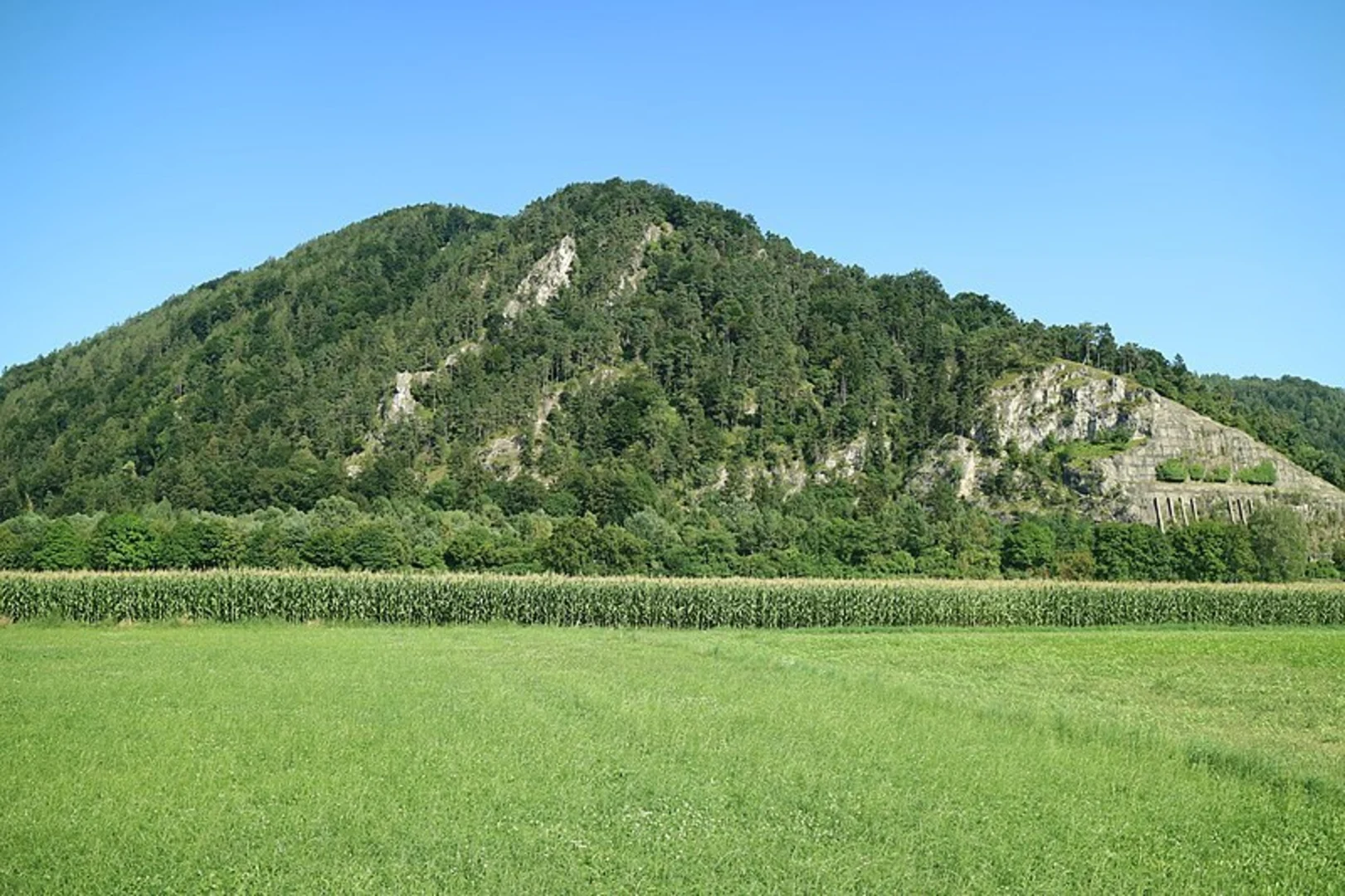 An image depicting the trail Friesach – Ferstlhöhe – Gratkorn and its surrounding area.
