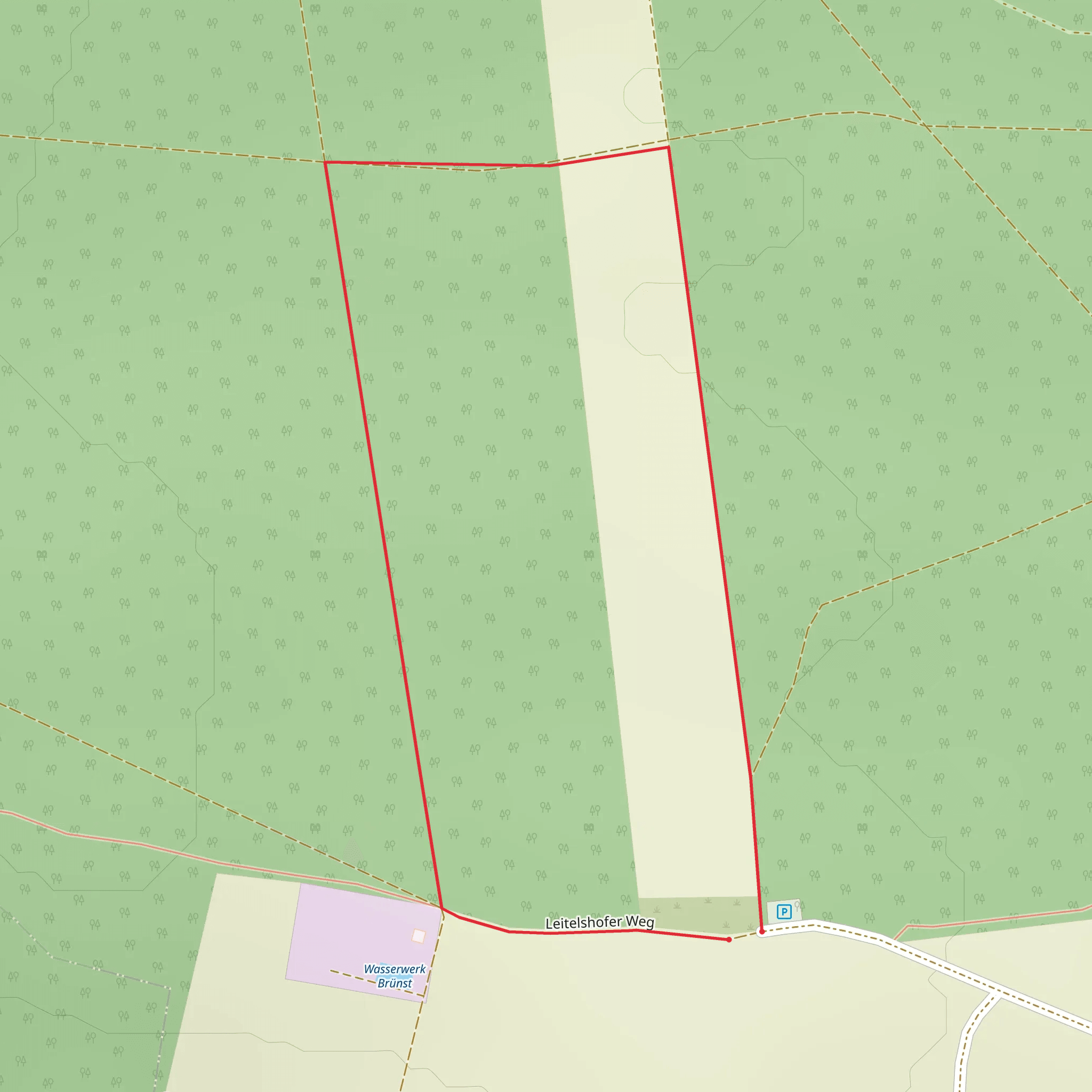 Brunst Loop mobile static map