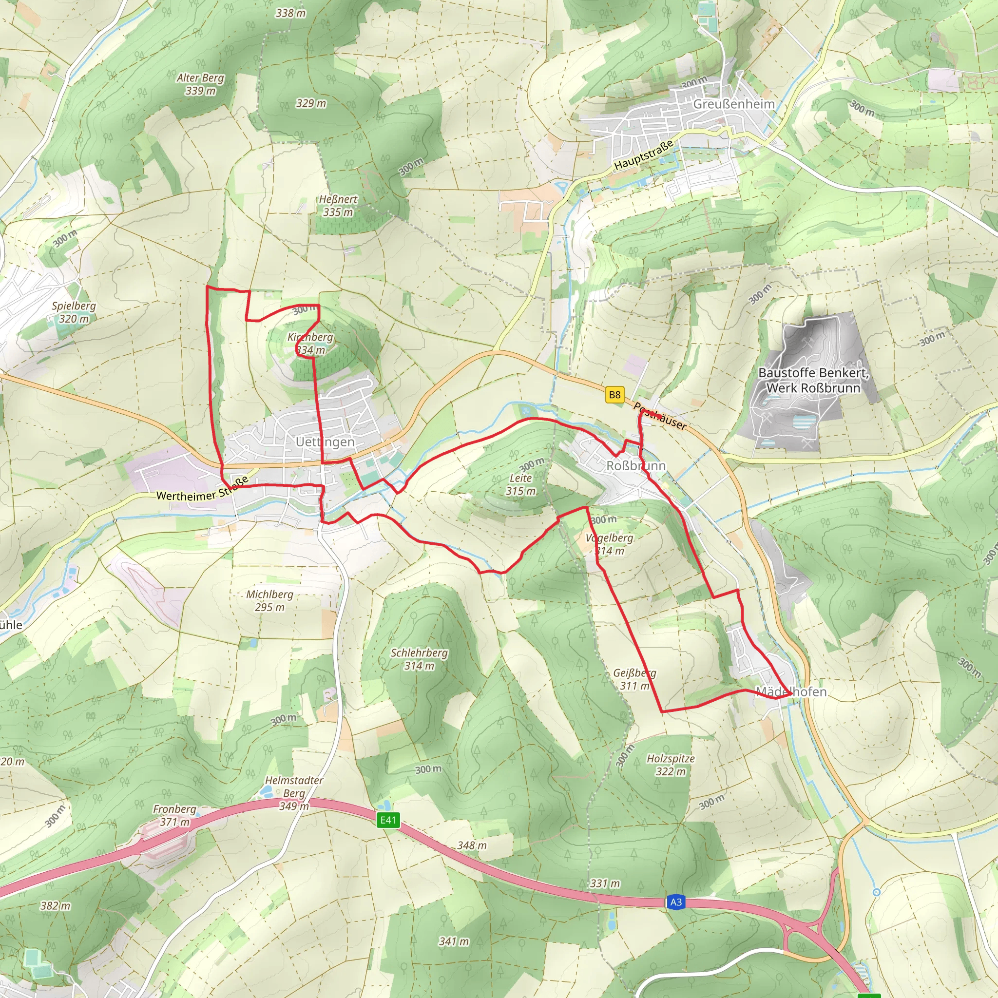 Kulturweg Waldsassengau 6 mobile static map