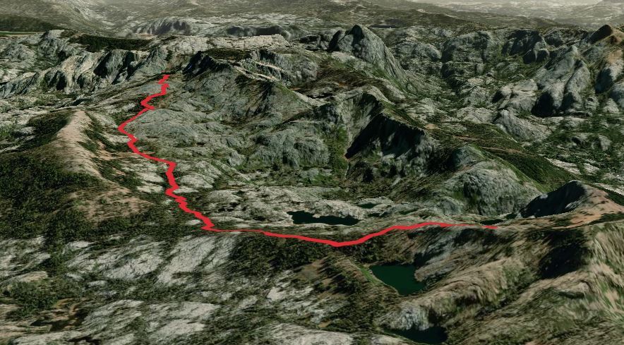 Glacier Lake via Grouse Ridge Trail