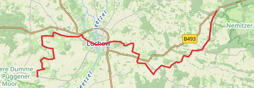 Wendland Rundweg stage 5 Map