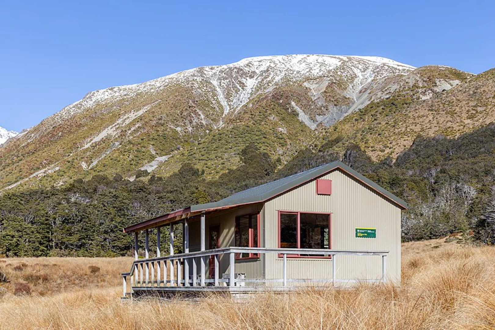 An image depicting the trail Speargrass Track and its surrounding area.