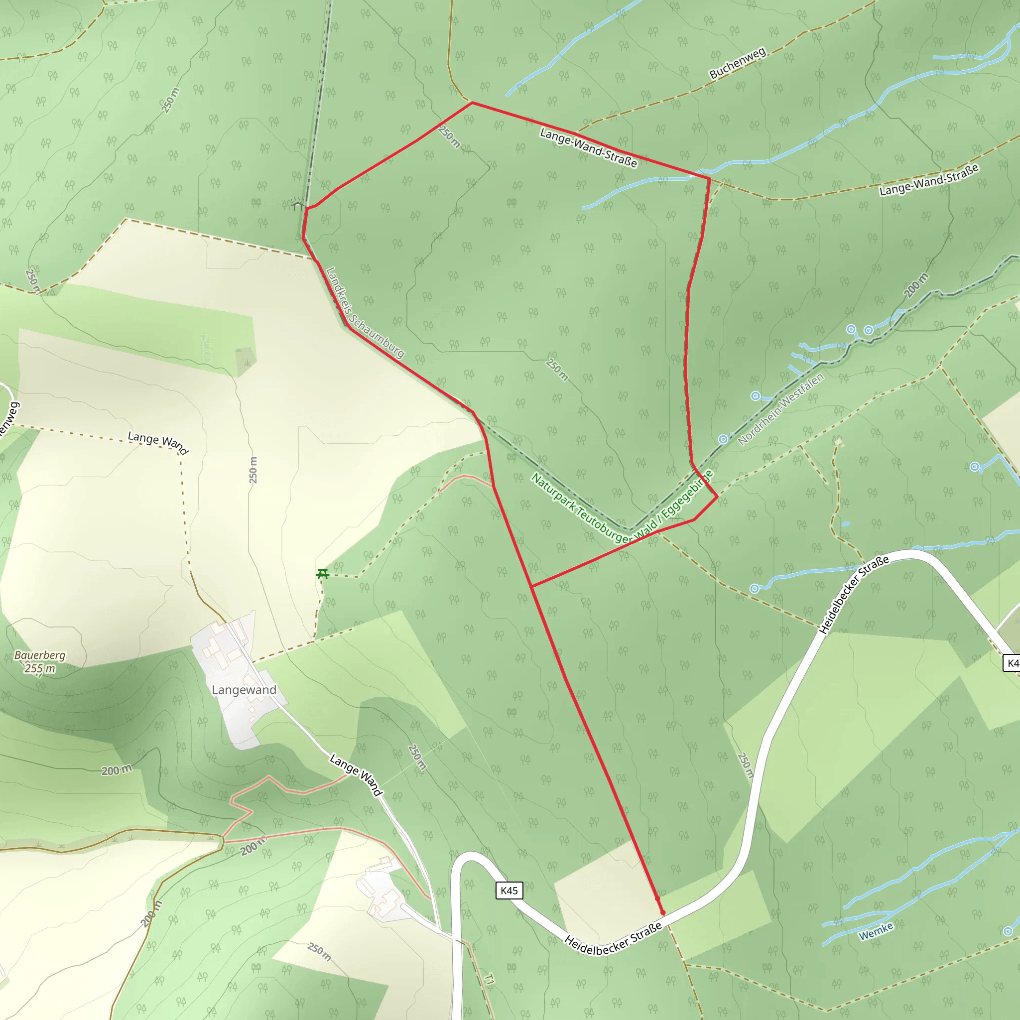 Wilddiebsroute Loop mobile static map