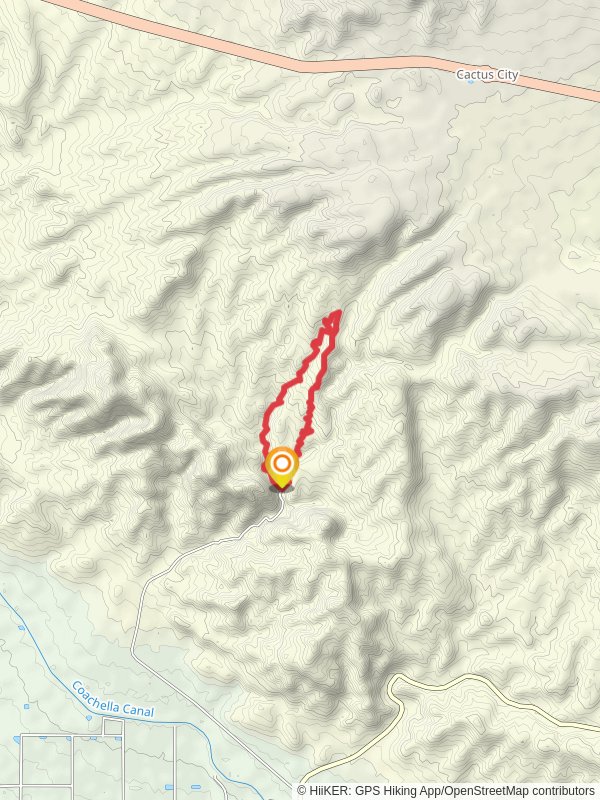 Canyon Loop mobile static map