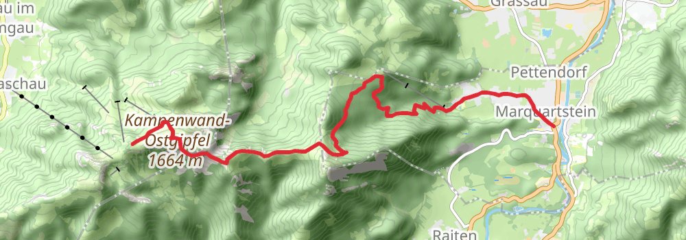 Via Alpina - Purple Trail stage 43 Map