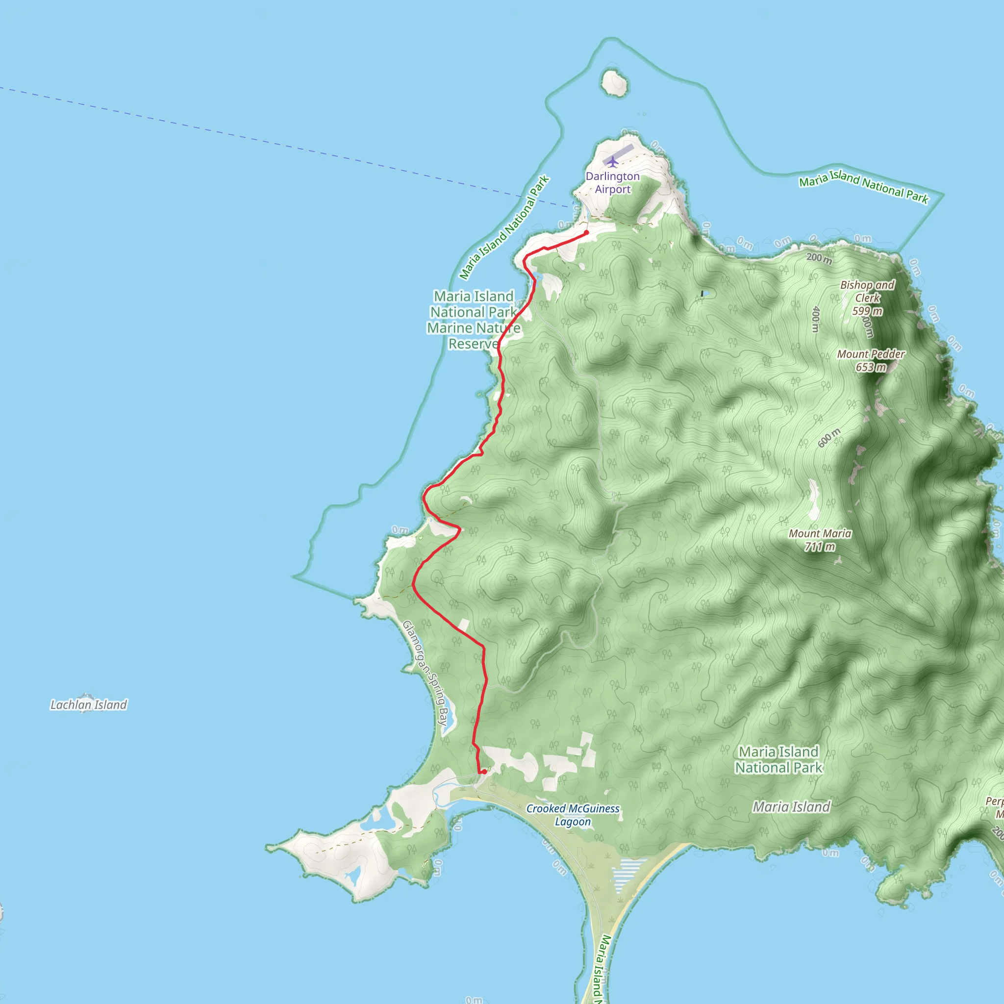 Frenchs Farm Walk mobile static map