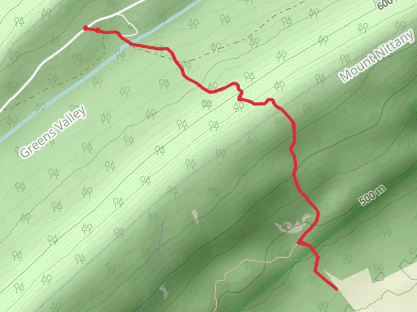 An image depicting the trail James Cleveland Trail and its surrounding area.