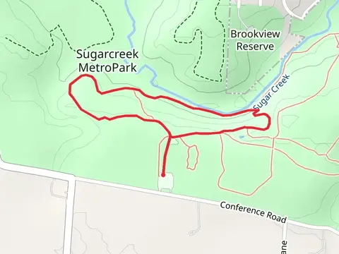 Sugarcreek MetroPark Green Loop Trail