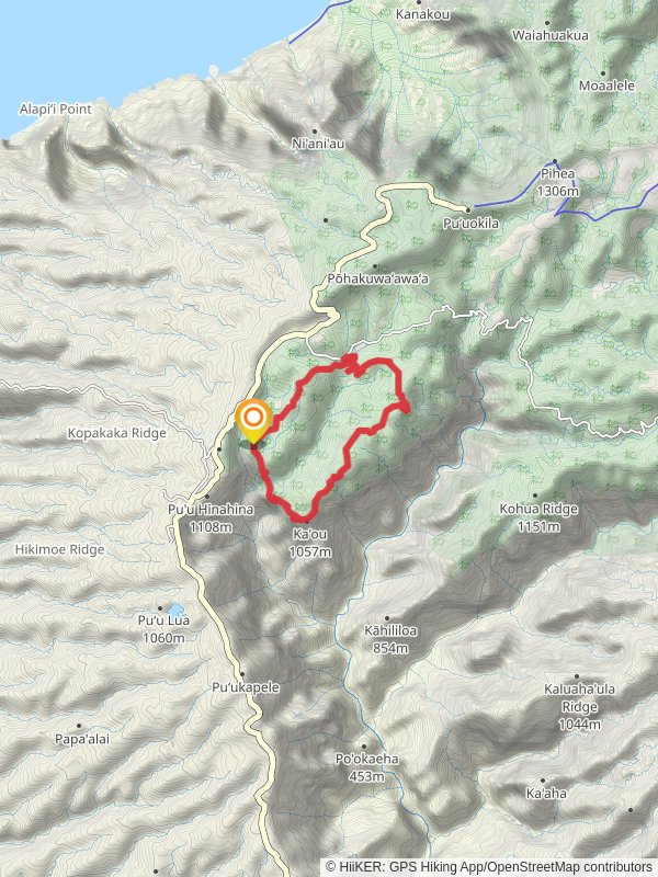 Canyon, Waininiua and Halemanu-Kōkeʻe Loop Trail