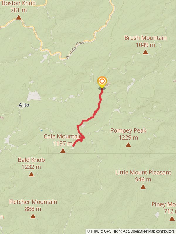 Salt Log Gap and Hog Camp Gap