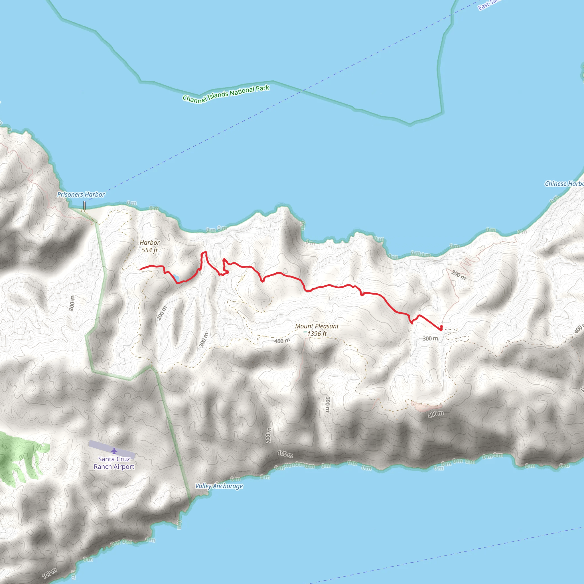 Del Norte Trail mobile static map