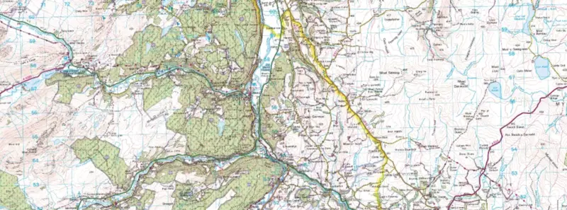 Ordnance Survey Great Britain (OSGB) on HiiKER