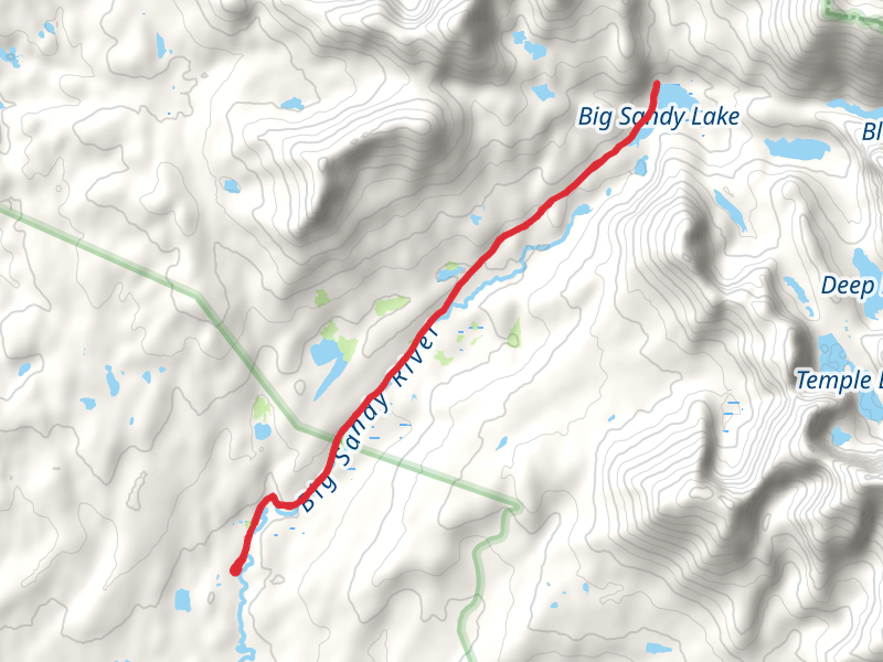 Big Sandy Lake via Fremont