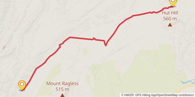 Heysen Trail stage 49 Map