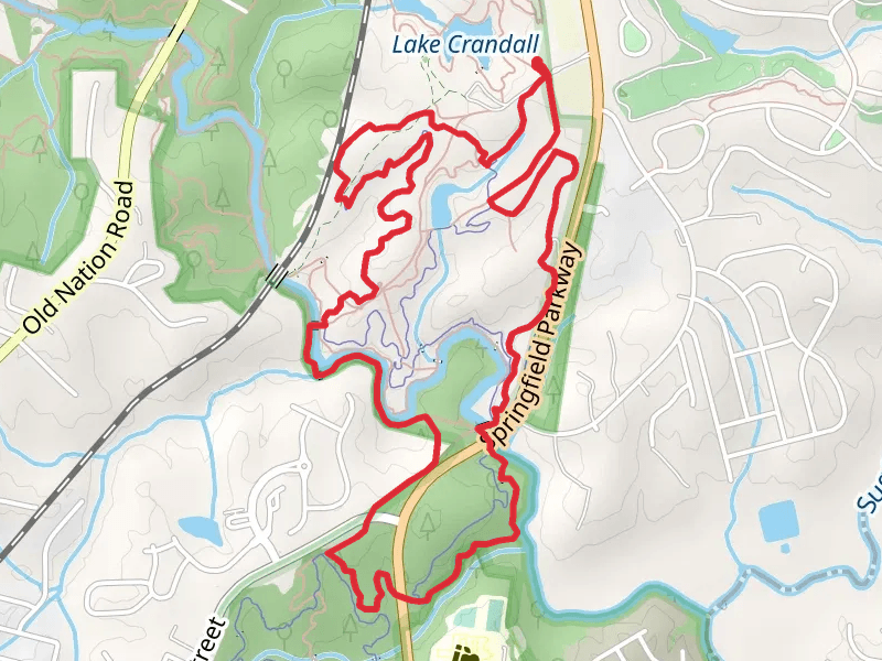 Stumpy Pond and Paradise Loop