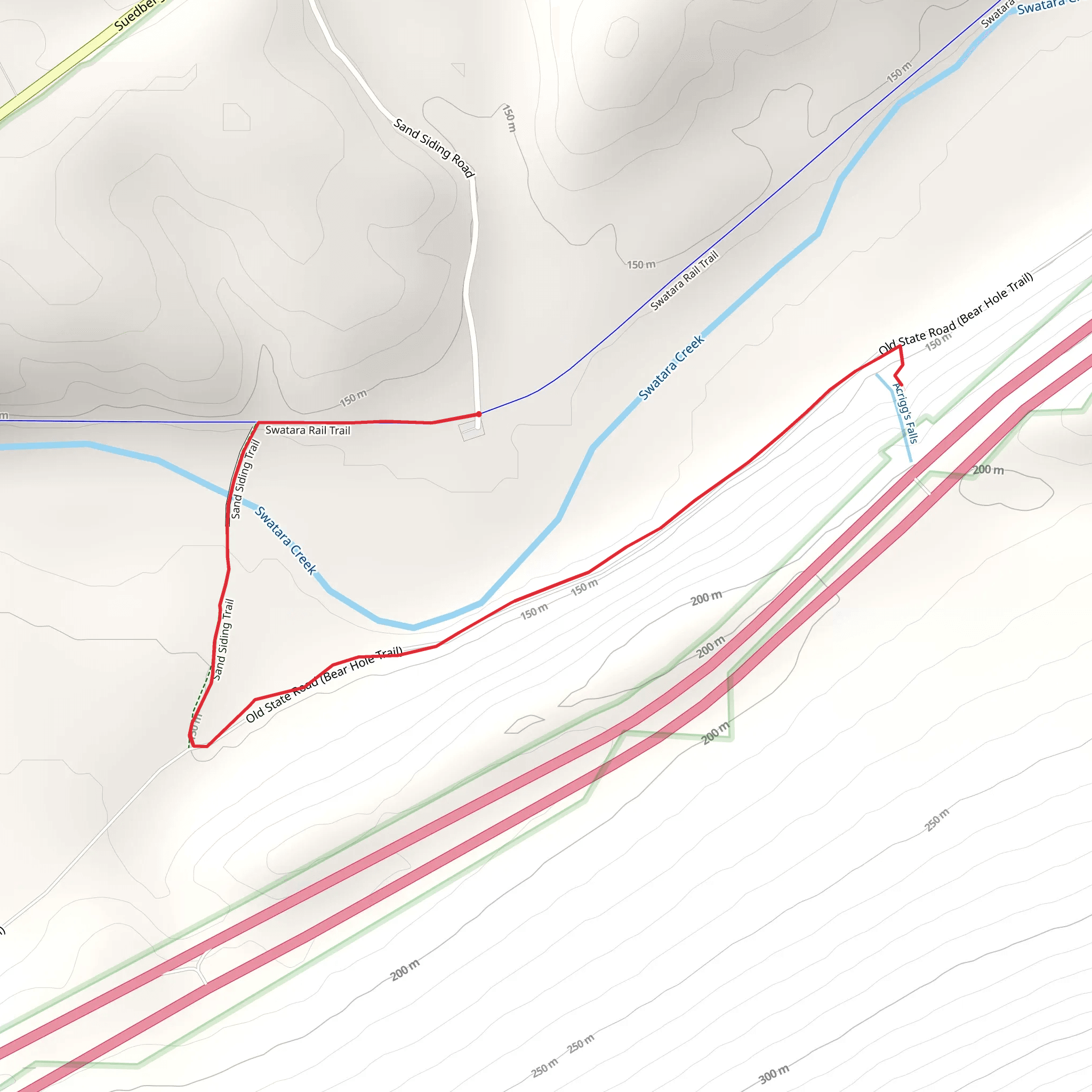 Swatara Creek mobile static map
