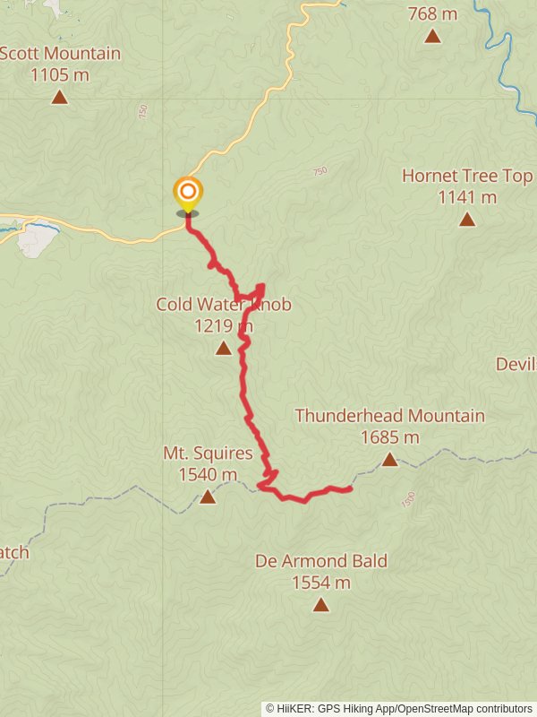 Rocky Top via Lead Cove Trail